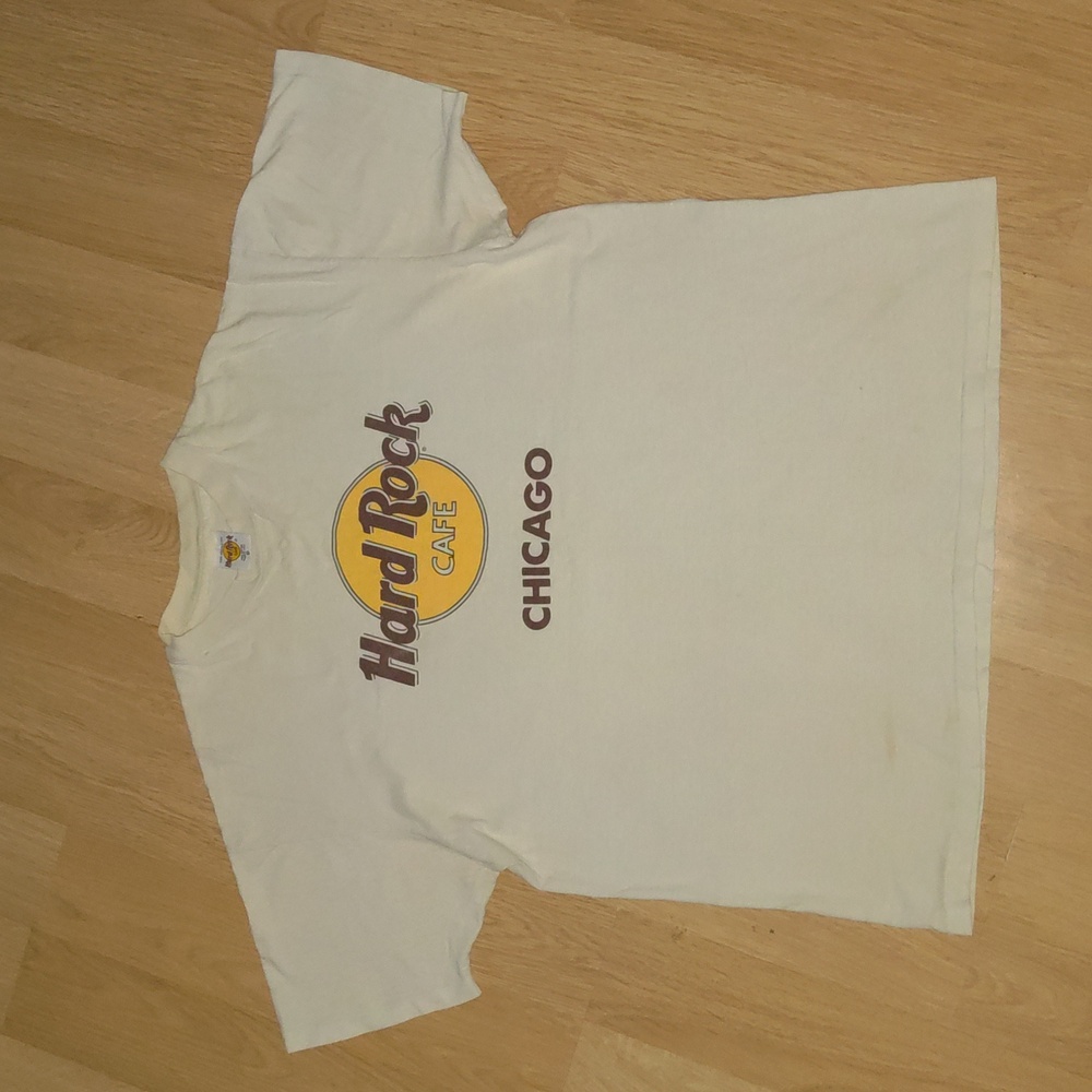 Vintage Hard Rock Cafe Chicago Single Stitch Short Sleeve T-shirt XL